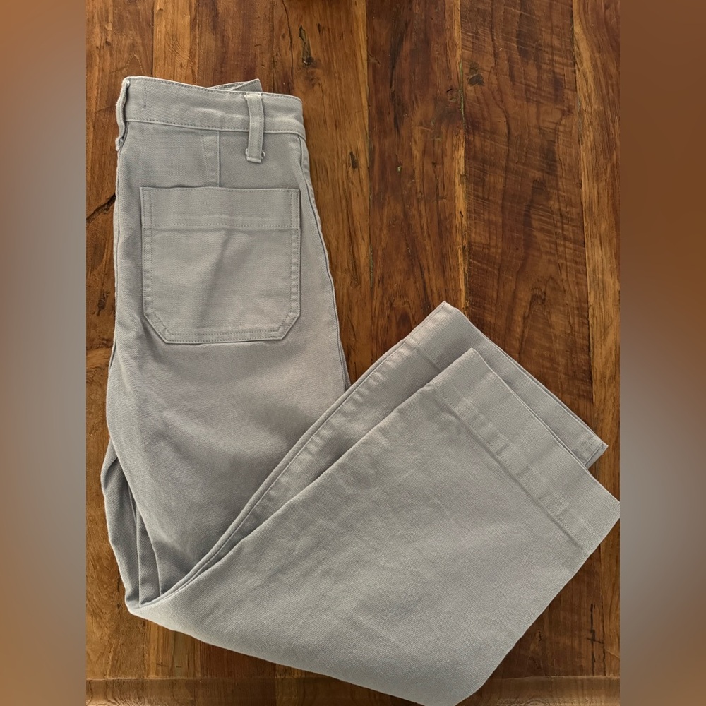Madewell Slim Emmett Wide-Leg Crop